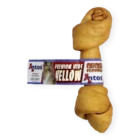 huesos de cuero crudo con sabor a pollo para perros antos