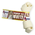huesos de cuero crudo con sabor natural para perros antos