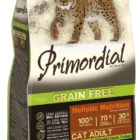 pienso para gato adulto de pavo y pato sin cereales primordial