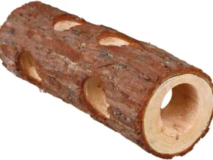 tunel tubo de madera 100 natural para roedores trixie