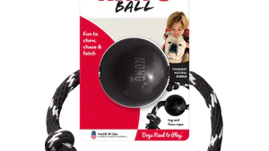 Extreme Ball con Cuerda para Perros - KONG