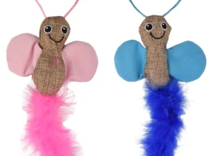 juguete mariposa afra para gatos flamingo 5