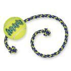 pelota squeakair con cuerda kong