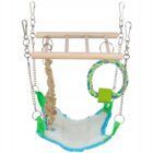 puente colgante con hamaca para roedores trixie