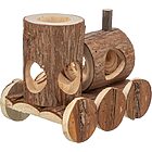 tren de madera para roedores natural living trixie