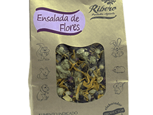 ensalada de flores para roedores ribero