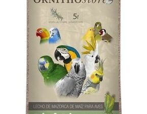 lecho de mazorca de maiz para aves psittacus