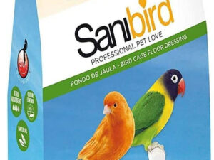arena mineral ultra absorvente para jaulas de aves sanibird