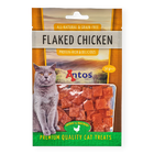 snacks flaked chicken para gatos antos