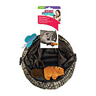 tunel play spaces burrow con catnip para gatos kong 2