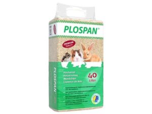 viruta de madera prensada para roedores y aves plospan 40 l